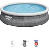 Image de Bestway Piscine autoportée Fast Set Aspect Rotin 4.57 x 1.07 m