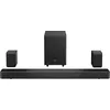 Image de Hisense AX5125H Barre de Son Dolby Atmos 5.1.2 canaux 500 W avec Caisson de Basses sans Fil et Haut-parleurs arrière sans Fil Turly