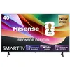 Image de Hisense 40A4S - TV 2026 LED 40" (102 cm) Full HD, Smart TV VIDAA, Dolby Audio & DTS HD, WiFi, Bluetooth, Design sans Bords, Noir