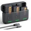 Image de K&F CONCEPT NP-W126 NP-W126S Batterie(Lot de 3) avec Chargeur PD 20W