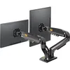 Image de NB North Bayou Double Support de Moniteur 17-32 Pouces, Support ecran pc Charge jusqu'à 9 kg VESA 75x75 & 100x100 mm F160