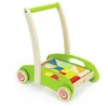 Image de Hape E0371 Block and Roll - Wooden Block Activity Push Along Toy