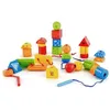 Image de Jouets 32 Formes en bois à enfiler Hape®