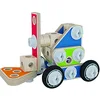 Image de Hape Jouet Kit de Construction Bois - 62 Pièces Multicolor A Assembler en S'amusant - Vis, Plaque, Outils, Roues - Jeu en Bois pour Enfant à Partir de 3 Ans