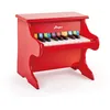 Image de Hape - Petit Piano Rouge en Bois - Instrument de Musique pour Enfant - Jouet Musical d'apprentissage 3 Ans - Fille et Garçon - Idée Cadeau - Beau Piano 18 Touches à la Taille de l'enfant