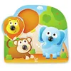 Image de Hape - E1310 - Puzzle à Gros Boutons Animaux de la Jungle, Vert