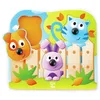 Image de Hape - E1309 - Puzzle à Gros Boutons Animaux de Compagnie, Bleu