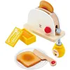 Image de Dinette Cuisine Set Grille Pain Petit Déjeuner service Blanc Hape® -