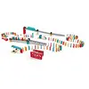 Image de Hape Circuit de Dominos Usine Robot, Ensemble avec Rampes à Deux Faces, Billes en Bois, Jeu Éducatif pour les Enfants