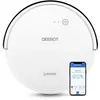 Image de ECOVACS DEEBOT 600   Aspirateur robot nettoyeur   Pour sols durs et tapis   Aspirateur sans fil programmable via smartphone et compatible avec Amazon Alexa