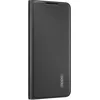 Image de OPPO - Étui Flip Cover pour Smartphone OPPO A15, Protection Téléphone Portable, Rabat Ouverture Latérale, Porte-Carte 2 Emplacements, Prise en Main Confortable, Position de Maintien, Noir