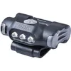Image de Lampe frontale compacte AAA - Multifonction - Réglable - Amovible - Mains libres - Pour la chasse, le camping, la pêche (blanc)