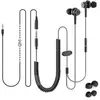 Image de Avantree HF027 TV Écouteurs avec Câble Extensible Ultra Long de 18FT / 5.5M, Intra-Auriculaires avec Micro pour PC, Anti-Bruit Ergonomique Oreillettes Filaire Stéréo avec Cordon Spiralé