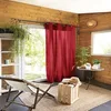 Image de HOUSSE DE REVE Rideau 140x260 cm Coton Cerise