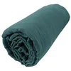 Image de Drap Housse 100% Gaze de Coton 74 Fils - Bleu, 140 x 190 cm