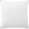 Image de Bâton Rouge Taie d'oreiller 65x65 cm Résistante Hypoallergéniques Anti-Acariens Unie Blanc Nuage Elegance - Oeko-Tex - 100% Percale de Coton Lavé