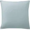 Image de Bâton Rouge Taie d'oreiller 65x65 cm Résistante Hypoallergéniques Anti-Acariens Unie Bleu Lagon Elegance - Oeko-Tex® - 100% Percale de Coton Lavé