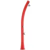 Image de Starmatrix Colonne de Douche Rouge en polyethylene HD a Chauffage Solaire avec Reservoir de 25 litres et Lave-Pieds ideale pour Jardin et Piscine Rio Red