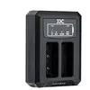 Image de JJC Chargeur de batterie USB double avec câble USB intégré pour Olympus BLS-1/BLS-5/BLS-50 et JJC B-BLS5