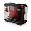 Image de Zeaginal ZC-01M Plus (Noir/Rouge) - Boitier PC Ouvert ATX