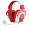 Image de havit Casque HV-H2002d Rouge, Gamer, avec Microphone, Haut-Parleur 53 mm, Prise 3,5 mm : Compatible avec Xbox One et PS4, HV-H2002d Couleur Rouge et Blanc