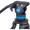 Image de SIRUI SH-25 Trépied de Aiguille Vidéo Professionnel avec Tête Vidéo Fluide, Trépied en Aluminium Caméscopes, Chargement Maximum 10KG