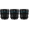 Image de SIRUI Night Walker 24mm 35mm 55mm kit Objectifs T1.2 S35, Manual Lens Focale Fixe, Grande Ouverture, Compact et léger, vlogging, pour Monture RF, Red Komodo, Komodo X, R7, R10, C70, R50, Noir