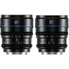 Image de SIRUI Night Walker 16mm 75mm kit Objectifs T1.2 S35, Manual Lens Focale Fixe, Grande Ouverture, Compact et léger, vlogging, pour Monture L, S5M2, S9, S5, S1H, S1R, S1, FP, FPL, CL, Noir