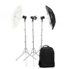 Image de Kit de trois flash avec sac à dos Godox AD100Pro Noir + Accessories en occasion ou reconditionné