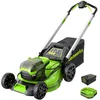 Image de Greenworks GD60LM46SP Tondeuse à Gazon rotative autopropulsée sans Fil 460 mm Li-ION 4 Ah