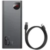 Image de Baseus Batterie Externe USB-A/C Adaman - 20000mAh 65W (Noir)