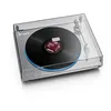 Image de FiiO TT13 Tourne-Disque stéréo en Vinyle Automatique, préampli Phono Puissant, Couvercle Anti-poussière, Plateau en Aluminium moulé sous Pression (TT13 Bluetooth argenté)