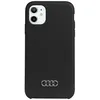 Image de Audi Coque de protection en silicone pour iPhone 12/12 Pro 6,1" Noir rigide AU-LSRIP12P-Q3/D1-BK