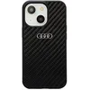 Image de Audi AU-TPUPCIP14-R8/D2-BK Coque Rigide en Fibre de Carbone pour iPhone 14 6,1" Noir