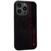 Image de Audi Coque de protection sport pour smartphone compatible avec iPhone 13 Pro [en carbone véritable] [sous licence Audi AG] [noir/rouge]