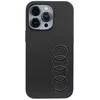 Image de Audi Étui en cuir synthétique pour iPhone 13 Pro/13 6,1" Noir rigide AU-TPUPCIP13P-TT/D1-BK