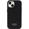 Image de Audi Coque rigide en silicone pour iPhone 15 6,1" AU-LSRIP15-Q3/D1-BK Noir