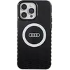 Image de Audi Coque Rigide Noire avec Grand Logo IML pour iPhone 14 Pro Max, 6,7 Pouces, AU-IMLMIP14PM-Q5/D2-BK