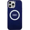 Image de Audi Coque Rigide avec Grand Logo IML pour iPhone 13 Pro Max, 6,7 Pouces, Bleue, AU-IMLMIP13PM-Q5/D2-BE