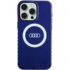 Image de Audi Coque Rigide avec Grand Logo IML pour iPhone 15 Pro Max, 6,7 Pouces, Bleue, AU-IMLMIP15PM-Q5/D2-BE
