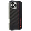 Image de Audi Coque de protection pour le sport - Compatible avec iPhone 16 Pro Max - Coque absorbant les chocs - Avec découpes précises pour l'appareil photo, les ports et les boutons - Noir avec détails