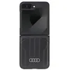 Image de Audi AU-TPUPCFlip6-Q5/D1-BK Étui en cuir synthétique pour Z Flip6 F741 Noir