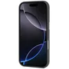 Image de Audi R8 Étui en cuir véritable compatible avec MagSafe pour iPhone 17 Pro Max (noir et rouge)