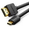 Image de UGREEN Câble Micro HDMI Mâle vers HDMI Mâle Cordon Haut Débit Supporte 4K 60Hz 3D Ethernet Arc Compatible avec ASUS Zenbook Huawei MediaPad Lenovo Yoga 710 Raspberry Pi 4 GoPro Hero 6 Hero 5 (1M)