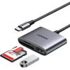 Image de UGREEN USB C Lecteur de Carte SD Micro SD OTG Adaptateur USB C vers USB 2.0 Lecteur Carte Mémoire SD TF en Aluminium Compatible avec MacBook Pro Air iMac iPad Pro Air Galaxy S22 S21 Redmi Note 10 Pro
