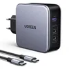 Image de UGREEN Nexode 140W PD 3.1 Chargeur USB C Rapide 3 Ports GaN Tech Prise USB C Compatible avec iPhone 17 Pro Max Air 16 Plus 15 14 13 12 Galaxy S25 S24 S23 Pixel 9 8 7 iPad MacBook Air Pro M4 M3 M2 M1