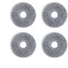 Image de ECOVACS Chiffons de Nettoyage lavables/réutilisables, pour aspirateur Robot DEEBOT T30 Pro Omni / T30 Omni, boîte de 4, Accessoire d'origine, Gris