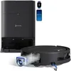 Image de ECOVACS DEEBOT T80 Omni Robot Aspirateur Laveur, 18 000 Pa, Nettoyage Automatique instantané OZMO Roller, ZeroTangle 3.0, Lavage à l'eau Chaude 40-75  , Séchage à air Chaud, Noir