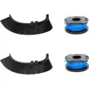 Image de Kit ECOVACS fils et brosses de remplacement coupe bordures pour GOAT O1200, A1600, A3000