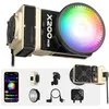 Image de ZHIYUN MOLUS X200 RGB Standard Lampe Vidéo 200W [Officiel] Éclairage Portable à Sortie Continue Éclairage Professionnel pour Photographie, Bowens Mount, 2500K~10000K/CRI 95/TLCI 97, 830g pour Youtube